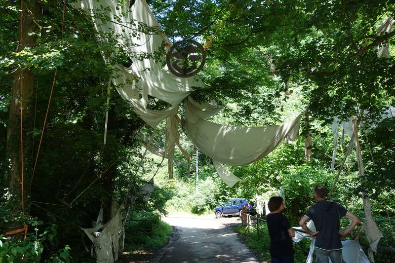Ici commence le sol de pierre, Forestival, Lahnstein (Allemagne), 2024, vue 9