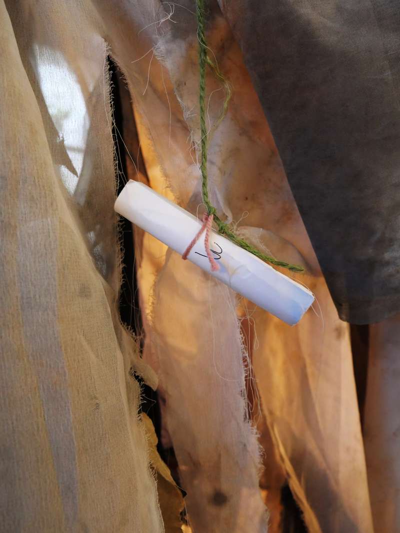 Installation (cocon), Hide & Seek, Maison Bruneau, Paris, 2024, vue 15