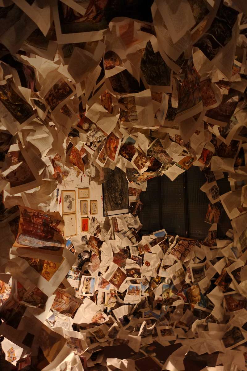 Les pâles vérités de ce monde s'ajoutent, Atelier ouvert, 59 Rivoli, Paris, 2023, vue 7