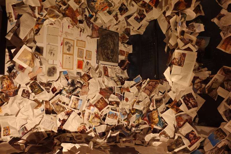 Les pâles vérités de ce monde s'ajoutent, Atelier ouvert, 59 Rivoli, Paris, 2023, vue 8